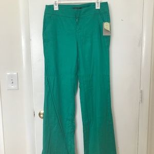 Green Anthropologie Trouser Pants